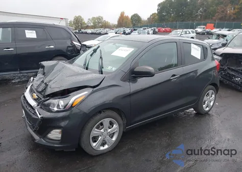2022 Chevrolet Spark Fwd Ls Manual из США, поврежденный, VIN KL8CA6SA6NC015782